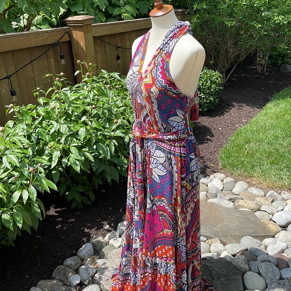 Anthropologie Maeve Cynthia Halter Dress - Picture 9 of 16